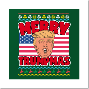 Donald Trump Christmas Posters and Art